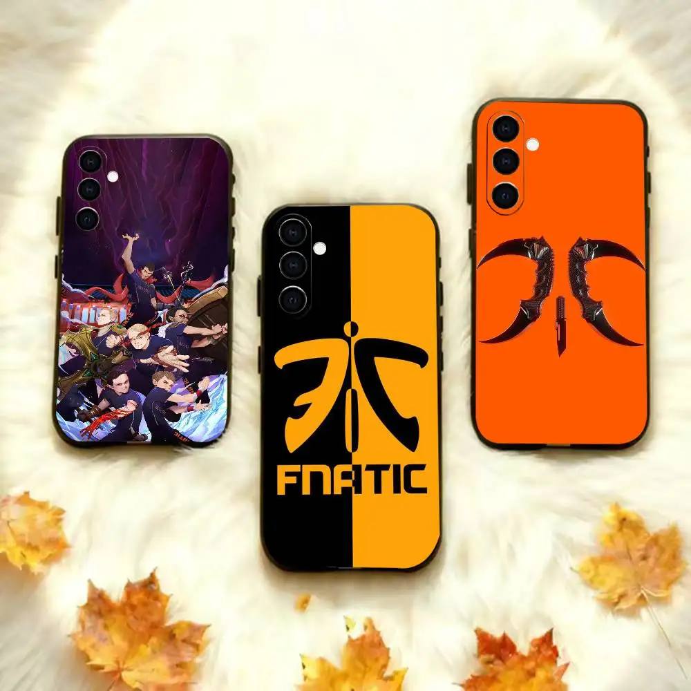 Funda de teléfono con estampado de campeón del mundo f-fnc-Fnatic para Samsung Galaxy A20,A21s,A22,A31,A32,A52,A53,A72,73,A80, funda negra suave