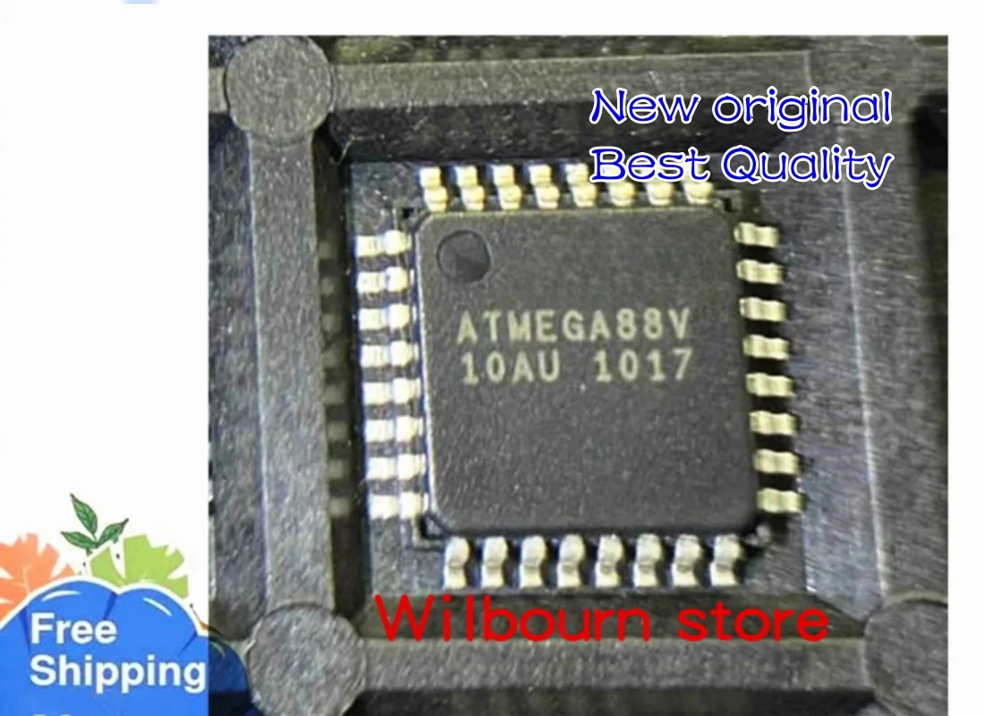 

10PCS~50PCS/LOT ATMEGA88V-10AU ATMEGA88V 10AU TQFP32 New original