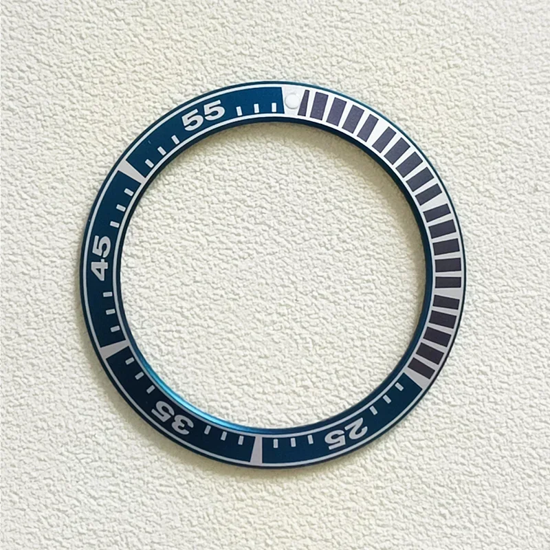 NH35 Watch Bezel Insert 40mmx31.6mm Fits for Series King Samurai Water Ghost SRPF79K1 NH35 NH36 Watch Case Retrofit Bezel Parts