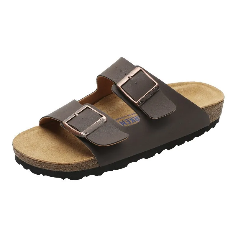 Super Value High end New Fashionable Leather Sandals Spring and Autumn Fashion Leisure Comfortable Anti slip Beach Shoes