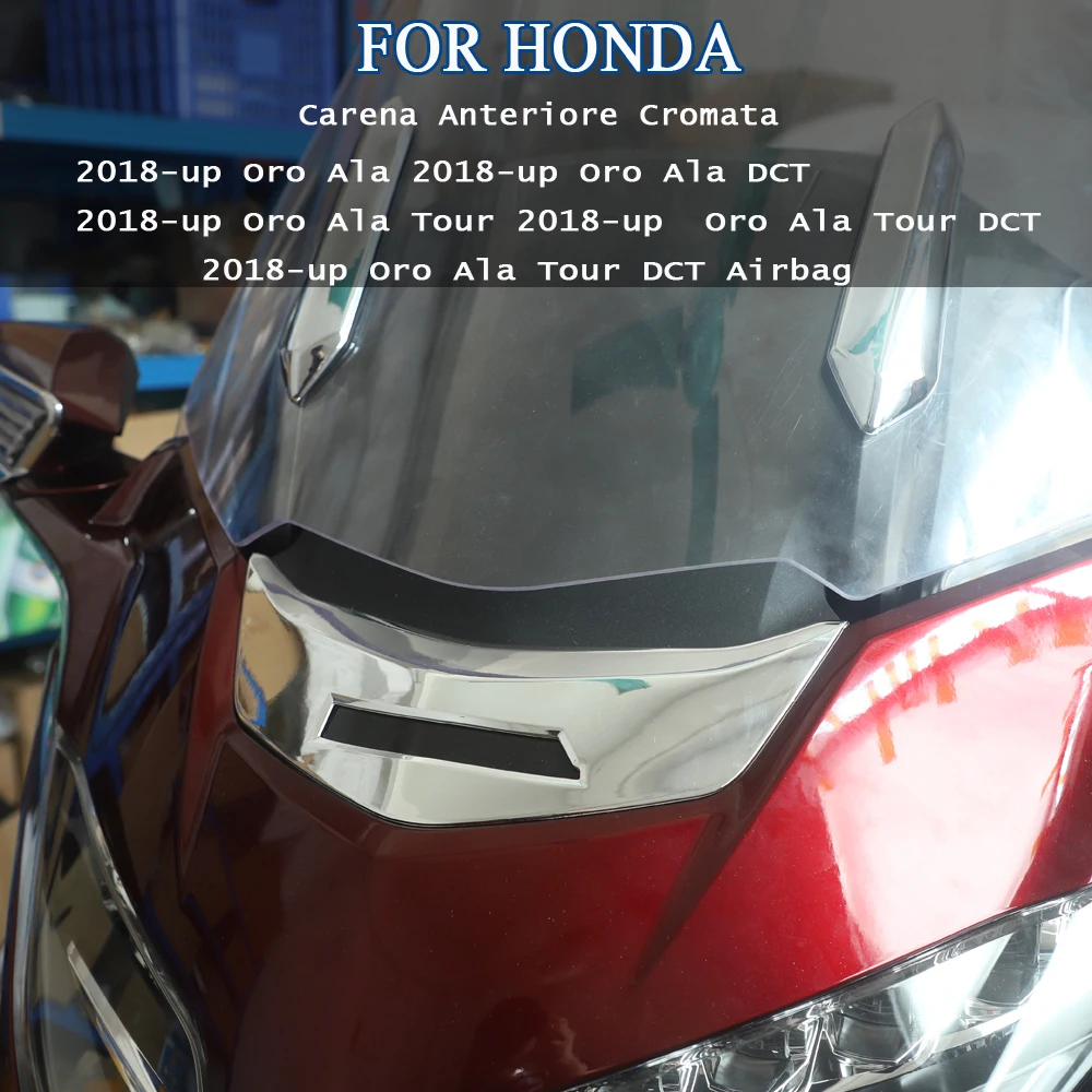 Carenatura Anteriore Cromata para Moto, Honda Goldwing 1800, F6B, GL1800, 2018, 2019, 2020, accesorios para Moto