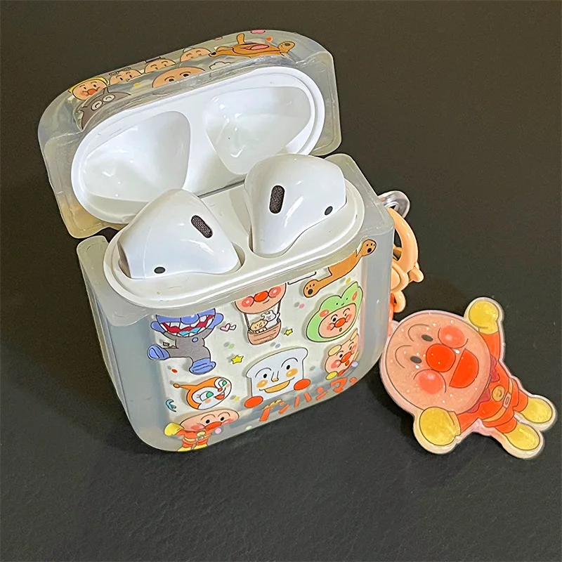Funda de superhéroe de dibujos animados para AirPods 4, Airpod 1, 2, 3 Pro Pro2, auriculares Bluetooth, caja de carga, funda protectora para auriculares