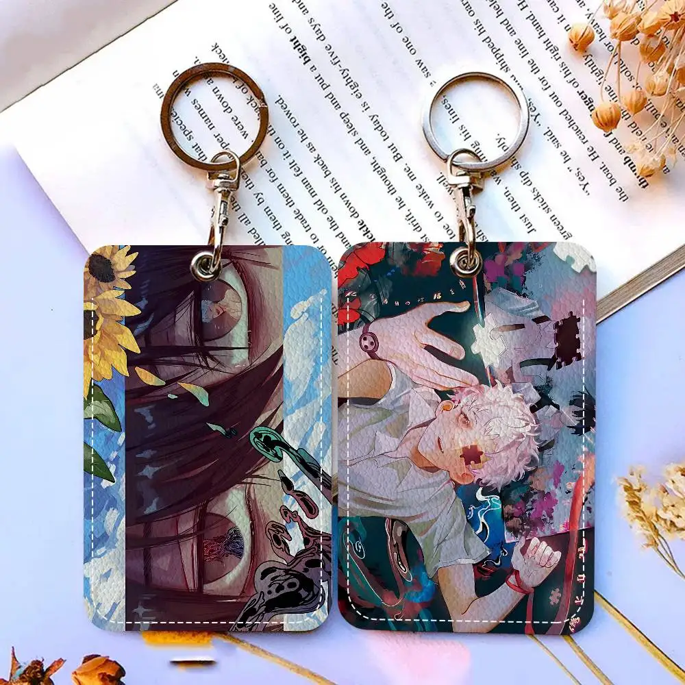 

Anime The Summer Hikaru Died Personalised Holder Suitable For Bank Card,Subway, Bus Card Wallet Card Case Badge Holder Keychain