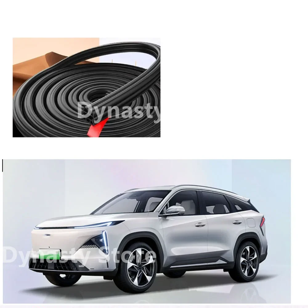 The Door Sealing Strip Is Suitable For geely galaxy l7 Car Sound Insulation Whole Car Dustproof Decoration Accessories