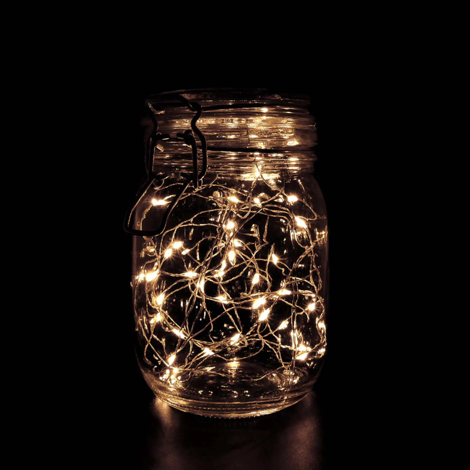 5Pcs LED String Lights Fairy String Light Silver Copper Wire Lamp for Christmas Wedding Party Holiday Decoration Energy Saving