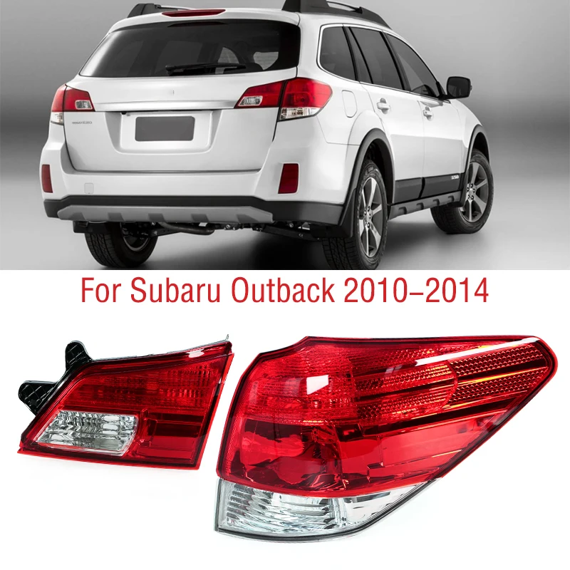 

For Subaru Outback 2010 2011 2012 2013 2014 Car Rear Bumper Tail Light Brake Stop Reverse Lamp Taillight Taillamp No Bulb