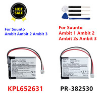 400mAh  Original battery PR-382530 500mAh KPL652631 Battery For SUUNTO Ambit 1 2 2s 3 HR Peak Ambit2 Ambit3 Sport Watch Batterie