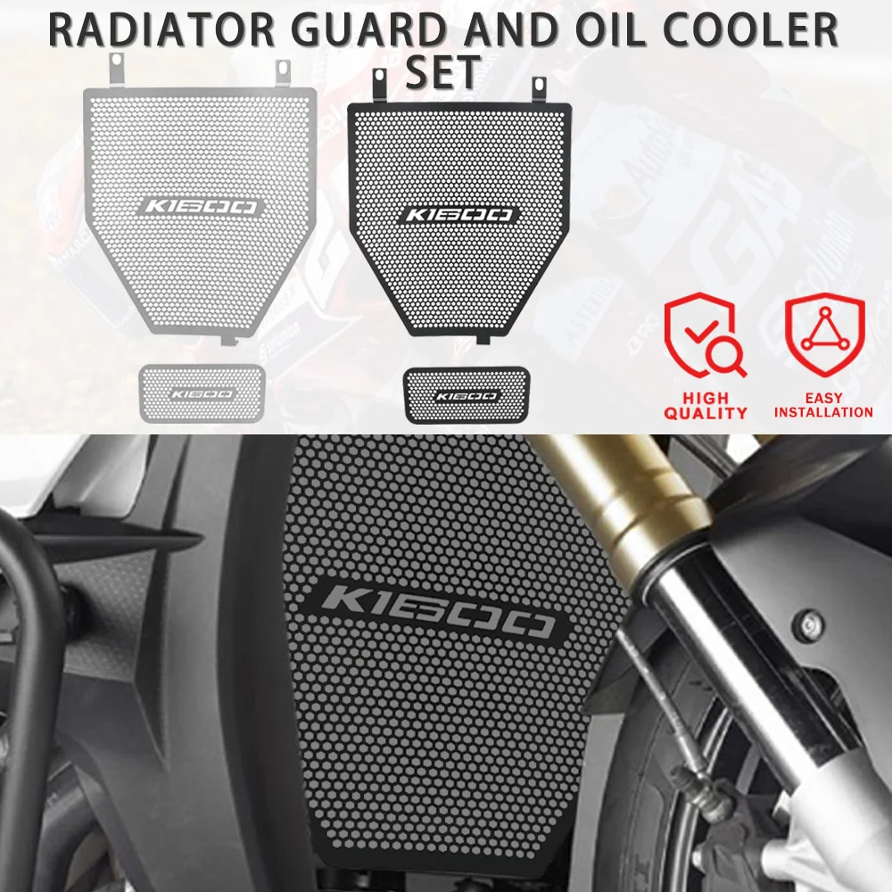 

2023 2022 2021For BMW K1600GT K1600GTL EXCL K 1600GT K1600 BAGGER Motorcycle Guard Grille Radiator Cover Grill Guard Protector