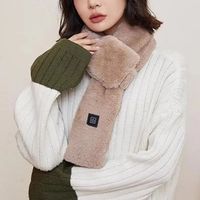 Protection Plus Velvet Scarf Heated Winter Neck Scarf Plush Warming tools Smart Heating Scarf Neck Cover Neck Warm Scarf