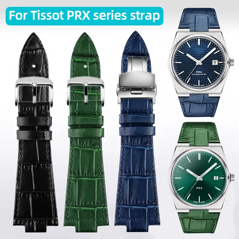 

Ремешок для часов Tissot PRX Super Player Series T137.407 T137.410 из натуральной кожи, мужской, сменный, из натуральной кожи.