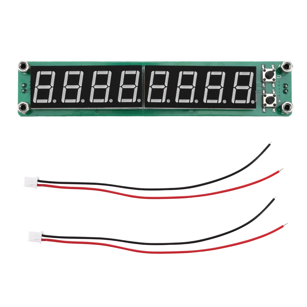 0.1 MHz to 60MHz 20MHz to 1.2 GHz LED 8-digit Display RF Signal Frequency Counter Cymometer Meter Tester Frequency Module