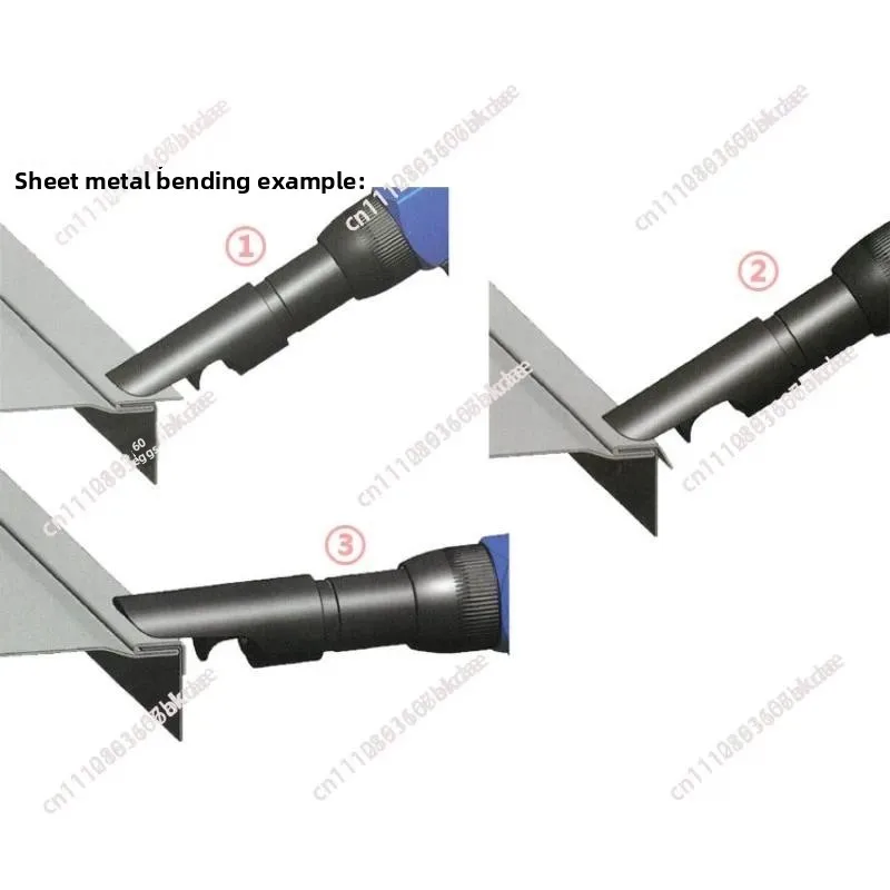 Air Pittsburgh Hammer with Side Rod Drive, Effective Range for Metal Plate HVAC in Sizes 30 To 18