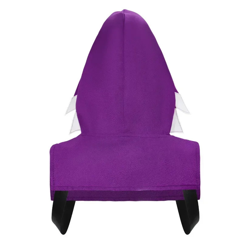 أزياء كوسبلاي أنيمي غامضة الموسم 2 جينكس التأثيرية لعبة LoL قبعة أرجوانية إكسسوارات الرأس ملابس حفلات الهالوين لعب الأدوار للنساء M