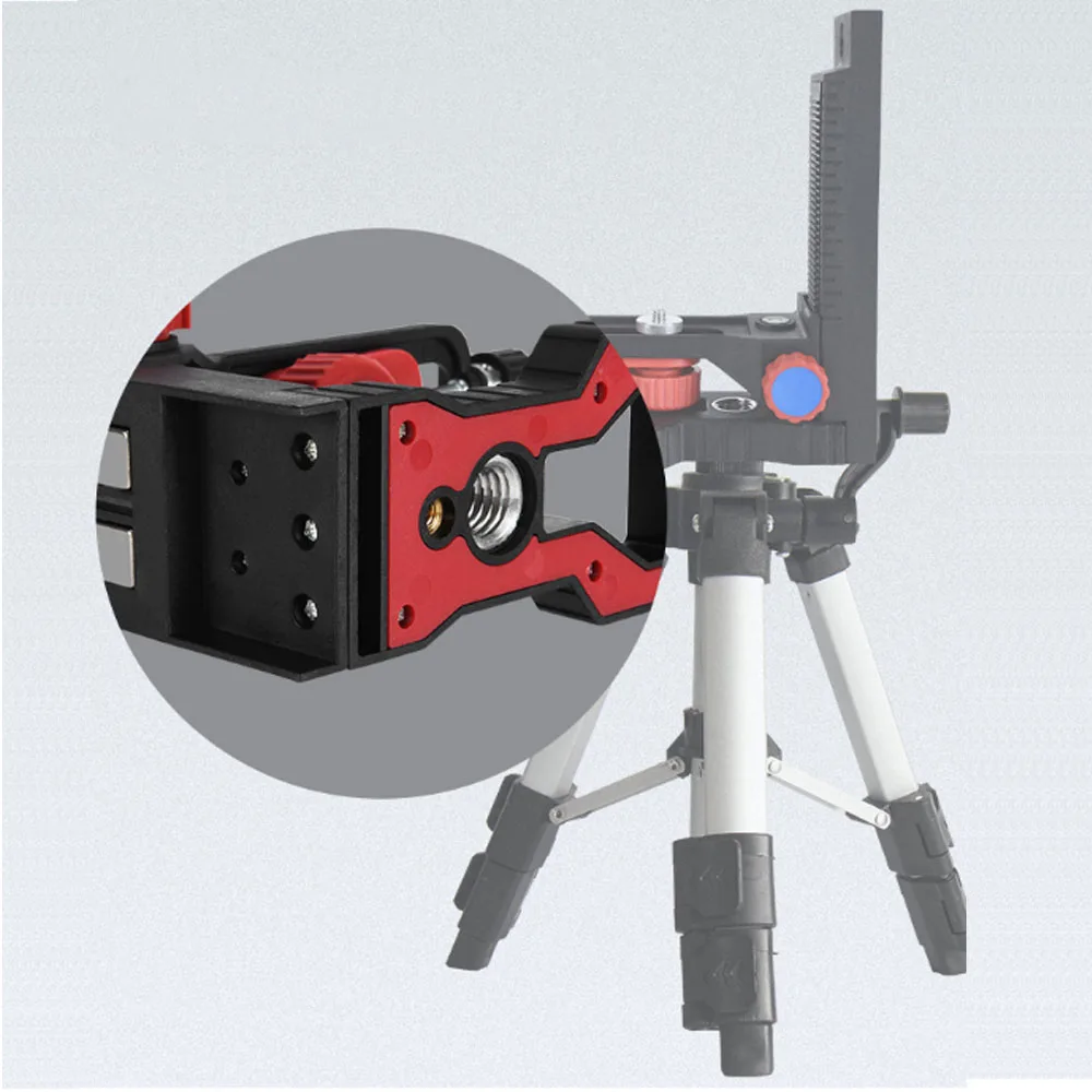 Strong Magnet L-shape Bracket Stand Adjustable Laser Level Bracket L-bracket Wall Mounted Holder Leveling Support Hanger