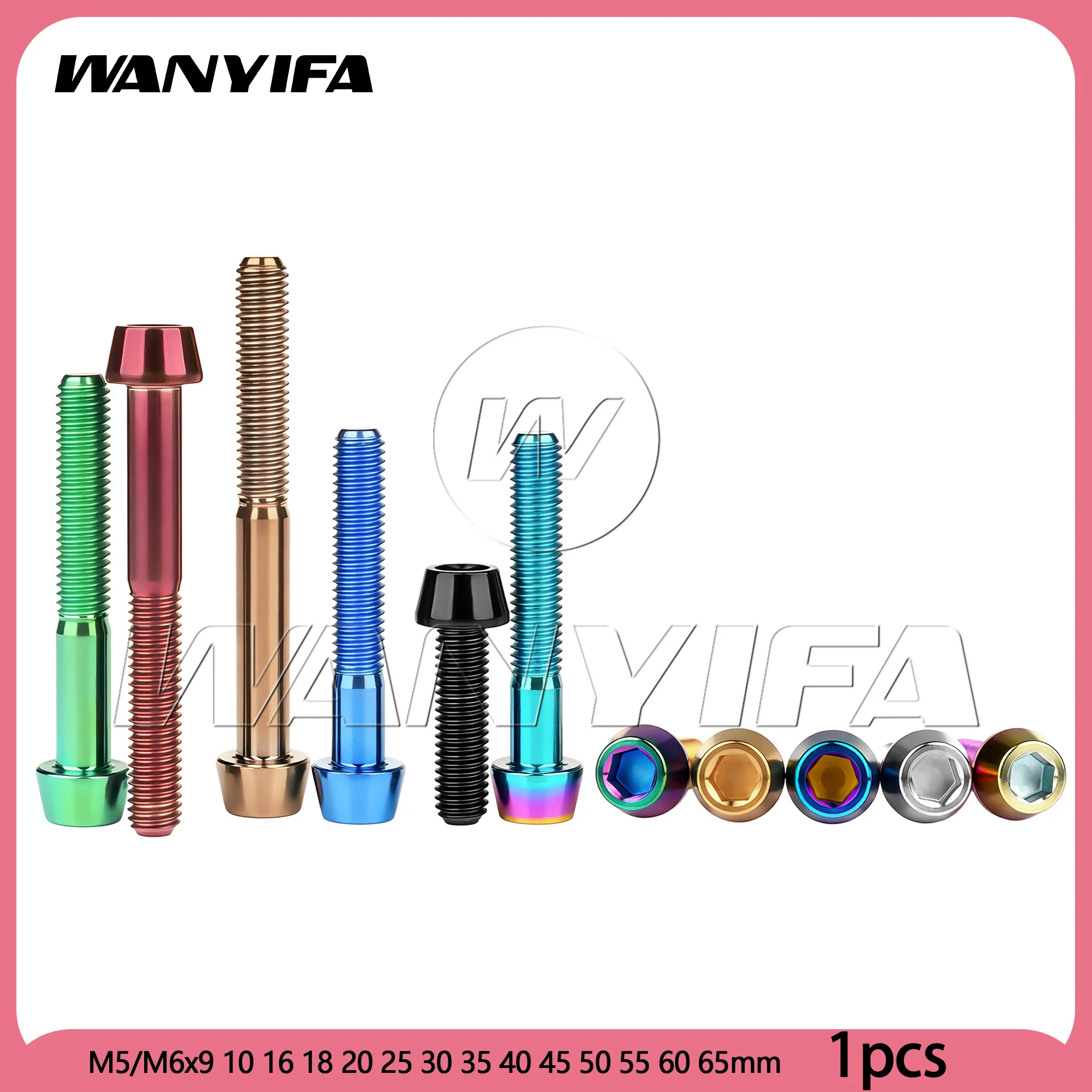 �y�Z�[�����zWanyifa �`�^���{���g M5/M6x9 10 16 18 20 25 30 35 40 45 50 55 60 65 �~�����[�g�� DIN912 �e�[�p�[�Z�p�A�����w�b�h�o�C�N���i�t�@�X�i�[