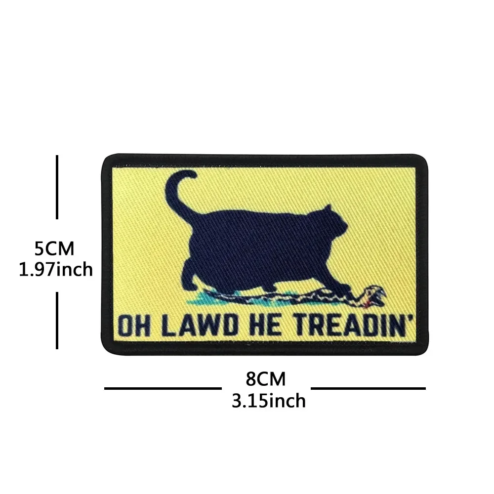 Silly goose GOT TOO SILLY DON'T TOUCH MY TRASH Animal Snake eyes Raccoon Bear Magic Sticker Tactical Backpack Morale Badge patch