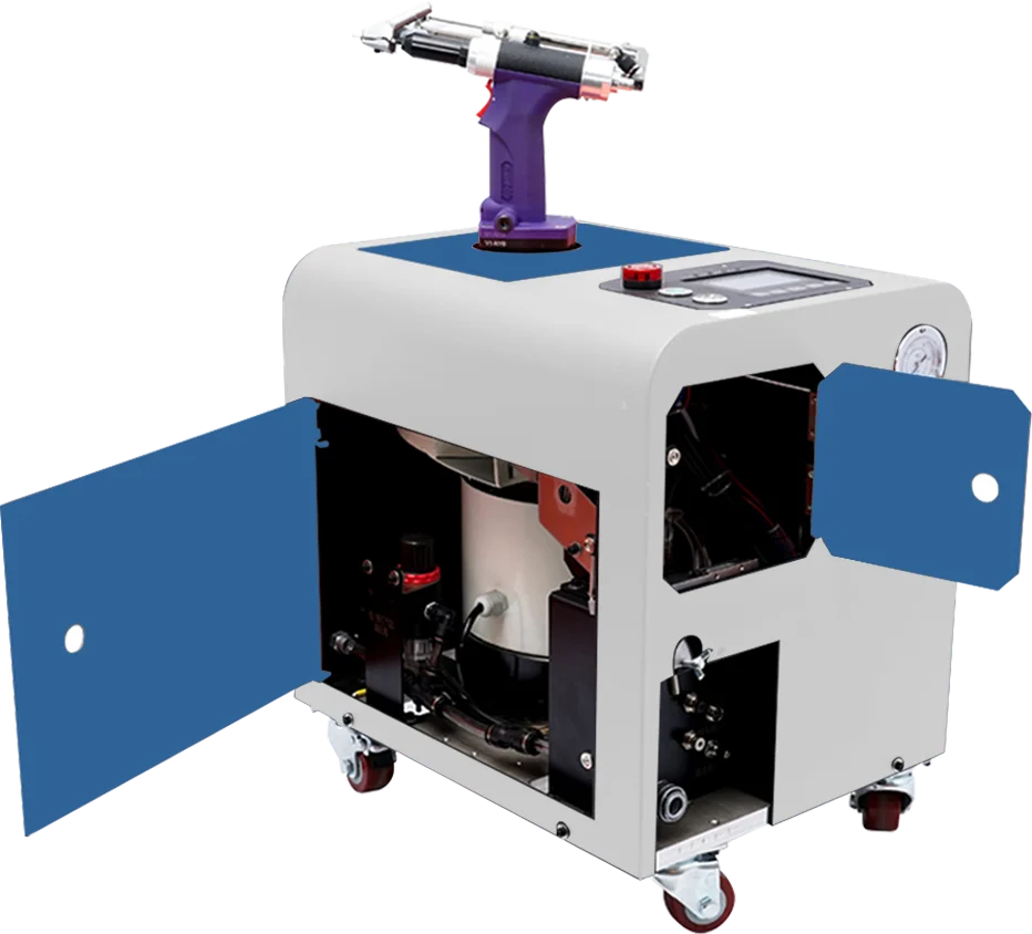 Automatisch klinknageltrekken Klinknagelgereedschap Trekken Handbediende schroefmachine Automatische feeder Pneumatisch elektrisch klinknageltrekken