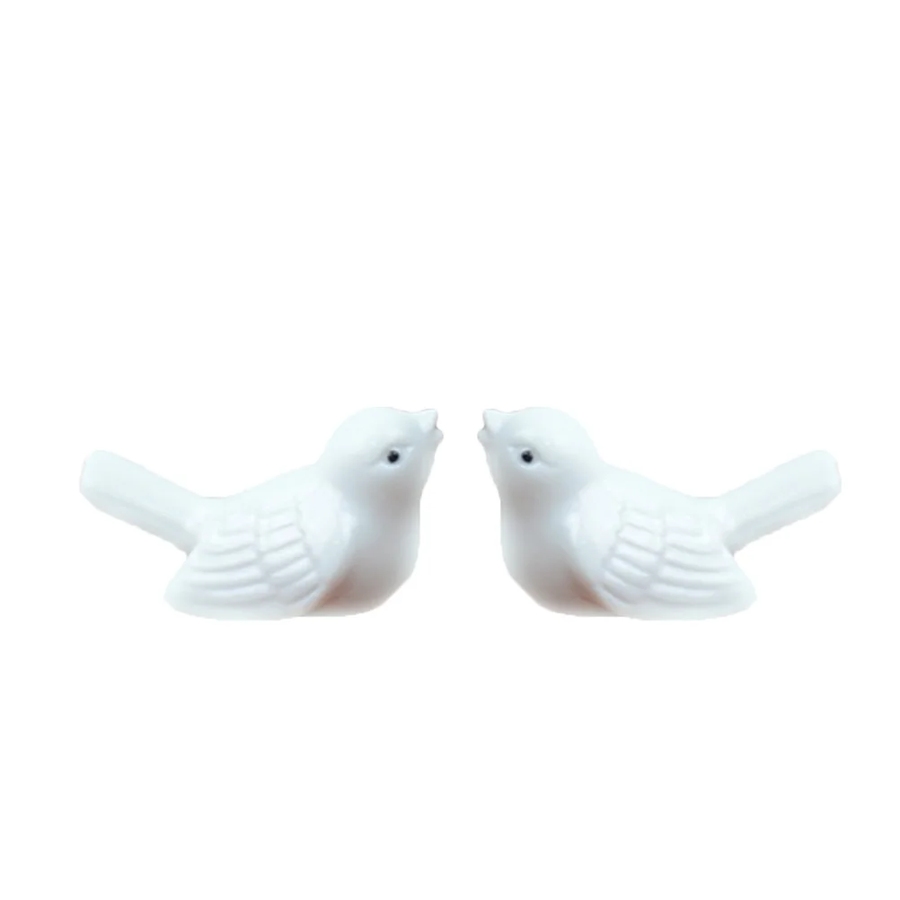 

Ceramic Chopstick Holder Bird Shape Cute Table Organizer for Kitchen Dining Room Decor Easy to Clean Chopstick Pillow Animal