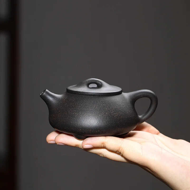 190cc Yixing Purple Clay Teapot Famous Handmade Ball Hole Filter Tea Pot Chinese Authentic Zisha Tea Set Kettle Customized Gifts