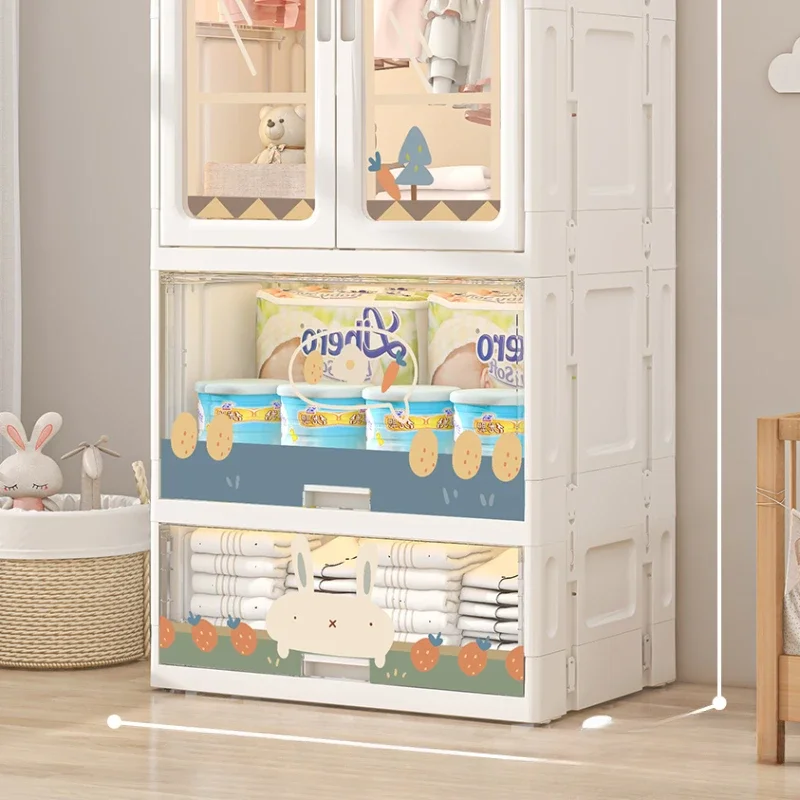 Baby Kleiderbügel Kinder Kleider schränke offene Schränke Schrank Würfel Lagerung Kinder Kleider schränke Kleidung Penderie Enfant Möbel mr50cw