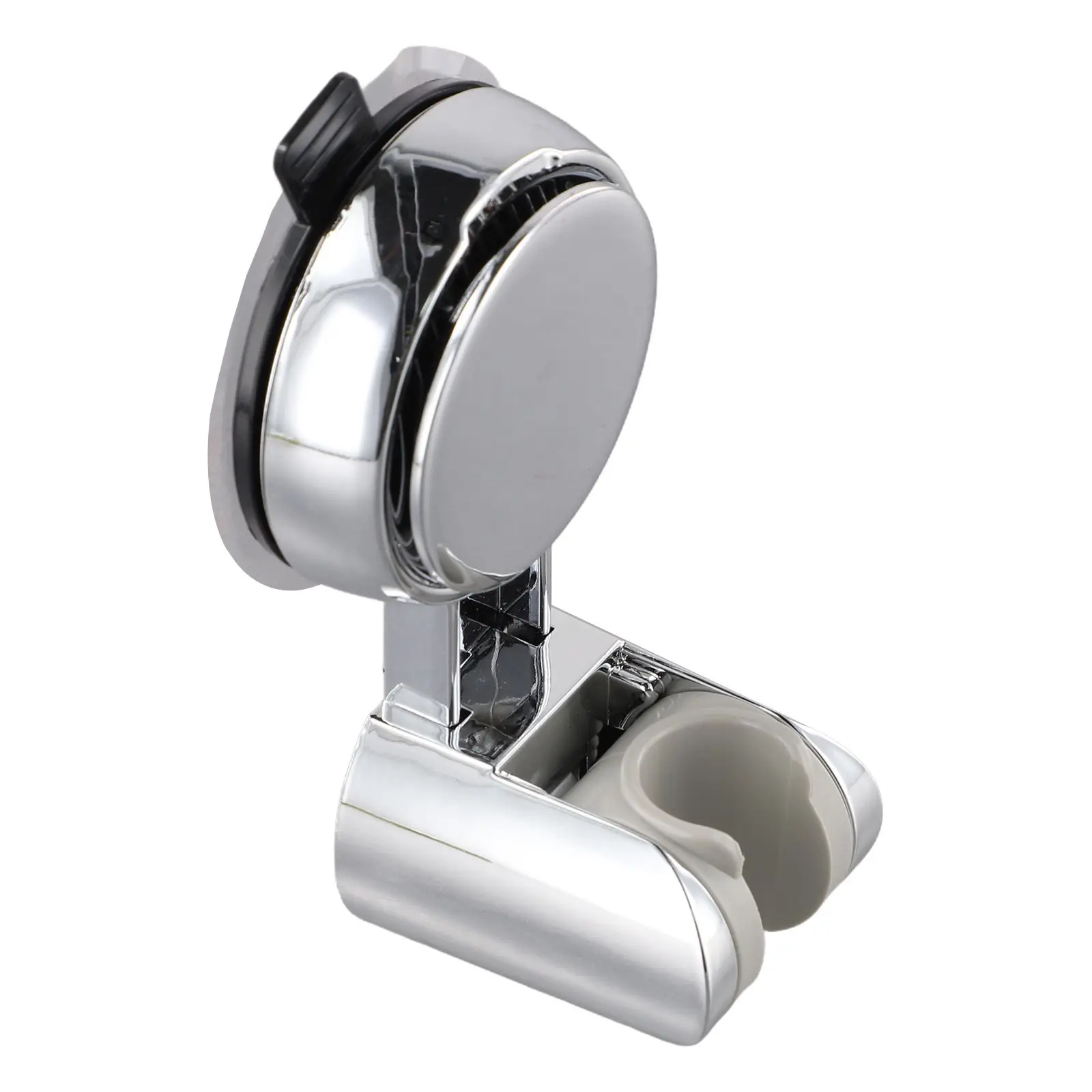 Bathroom Renovation Adjustable Shower Rail Adjustable Suction Cup Bracket Shower Head Clamp 360 Rotating Bracket