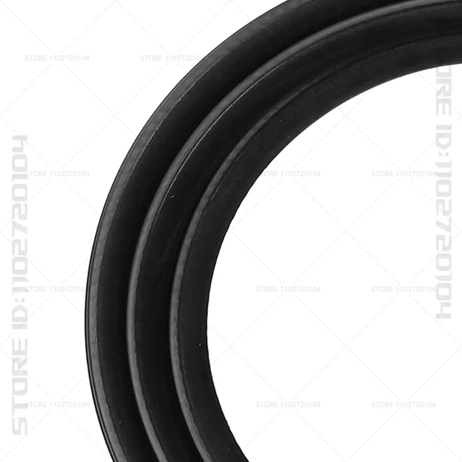 for 2004-2010 E60 E61 BMW 525i 528i 530i 535i 545i 550i M5 Door Rubber Weatherstrip Seal Edge Protector 51727122433 51727122434