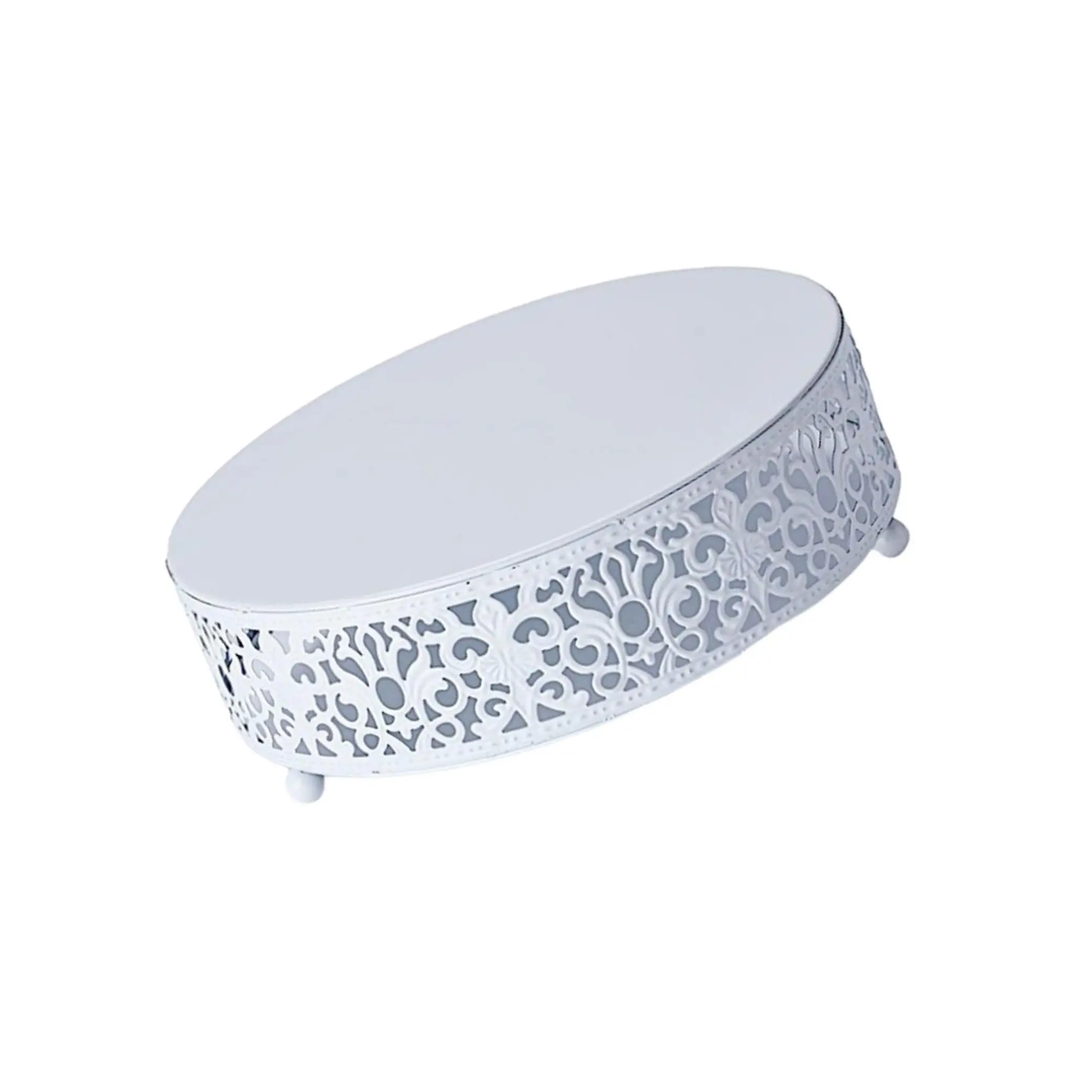 

Подставка для десертного печенья, кексов, обеденная витрина, сервировочная тарелка, серебро, 20 см