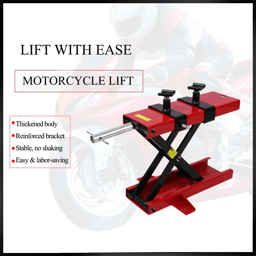 450/500Kg Motorcycle Lift Table Jack Crane Motorcycle Repair Station Center Scissor Lift Workshop Work Bench