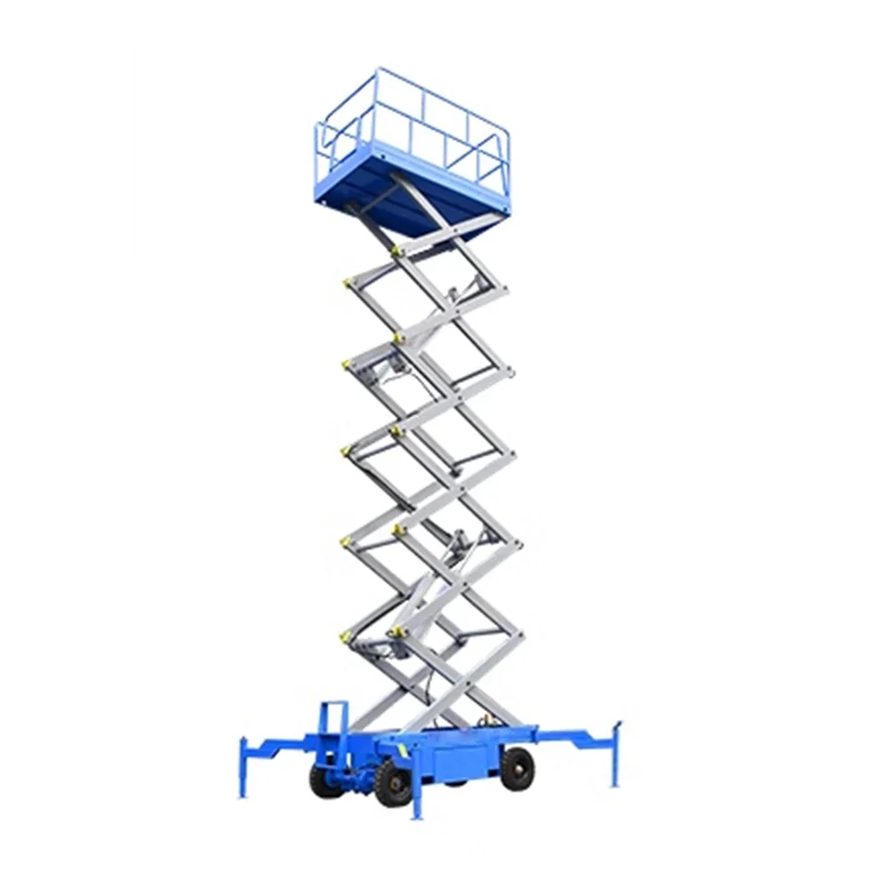 Factory Price Table Lifts High Load Lift Bearing 1ton High Quality Scaffold Work Platform 6 Manual Mobile Electric Scissor Lift