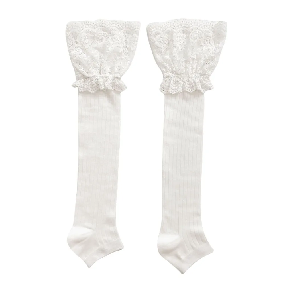 

Fashion Cotton Over Knee Stockings Lolita Japanese Style Long Tube Socks Ultra-Thin Breathable Lace Boot Thigh Sock Summer