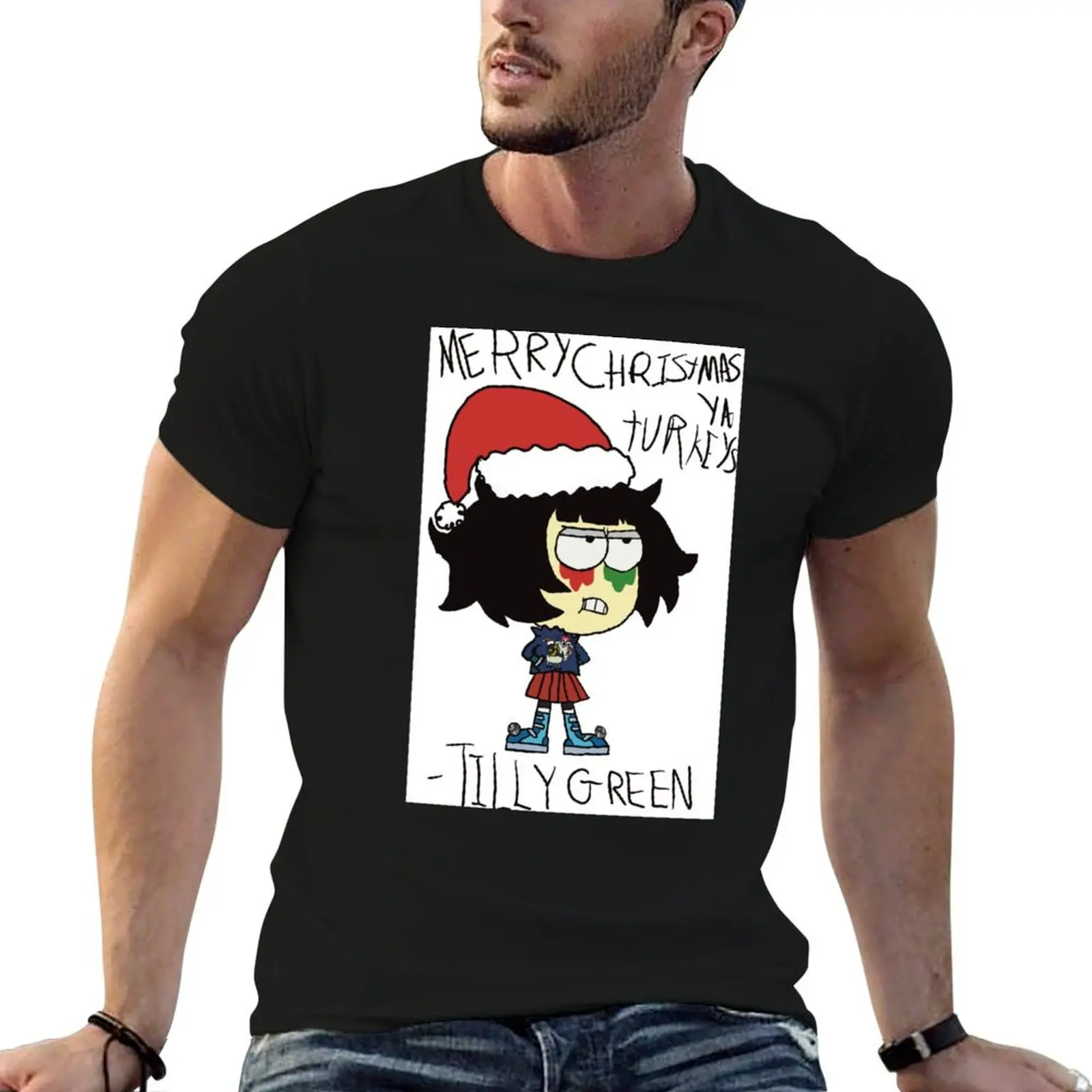 Bad girl Tilly Christmas T-Shirt Holiday Vacation Tee Shirt