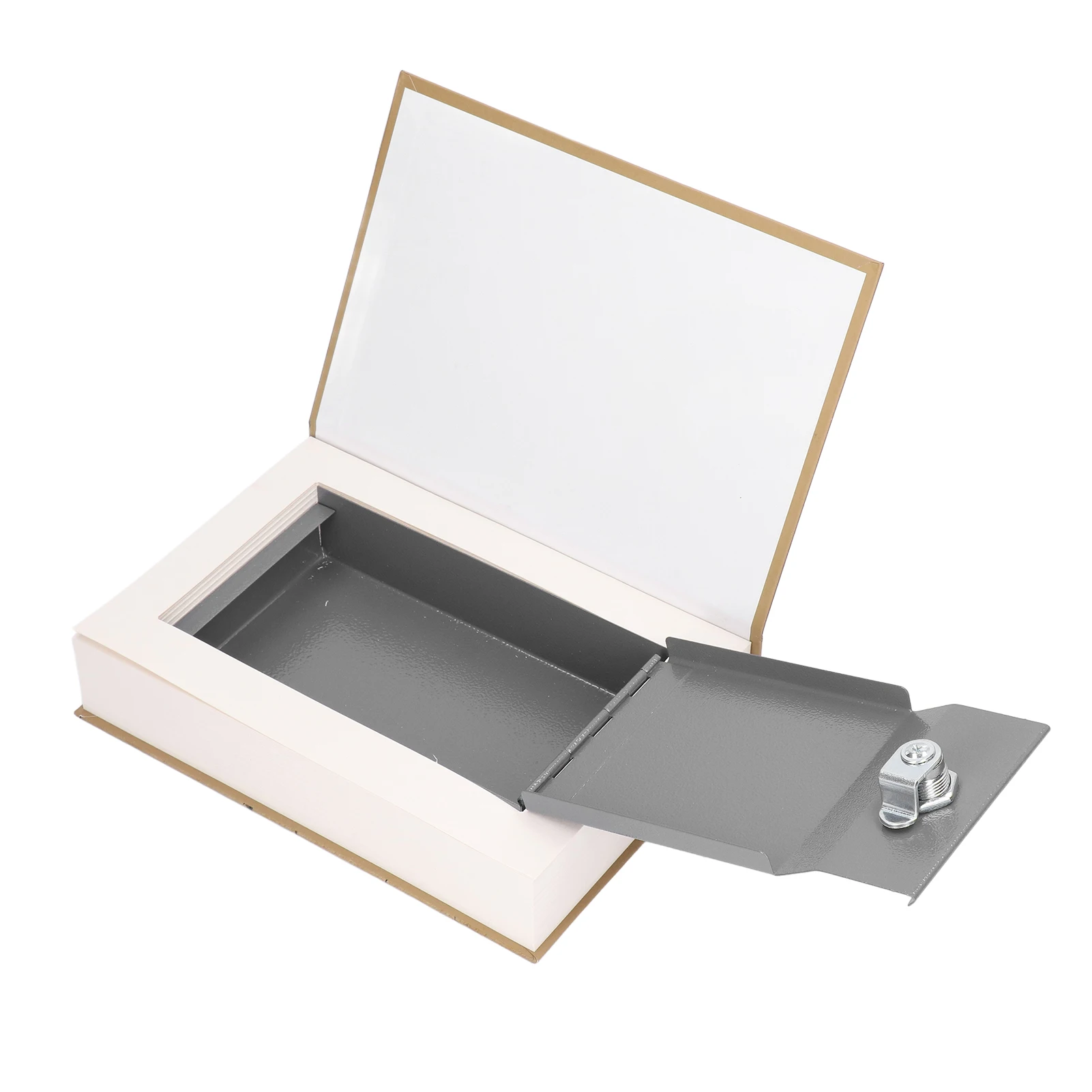 Book Safe Box Safe Simulation Sturdy Book Safe Storage Box with Key for Home Travel Diversion Book Safe Diversion Book Box