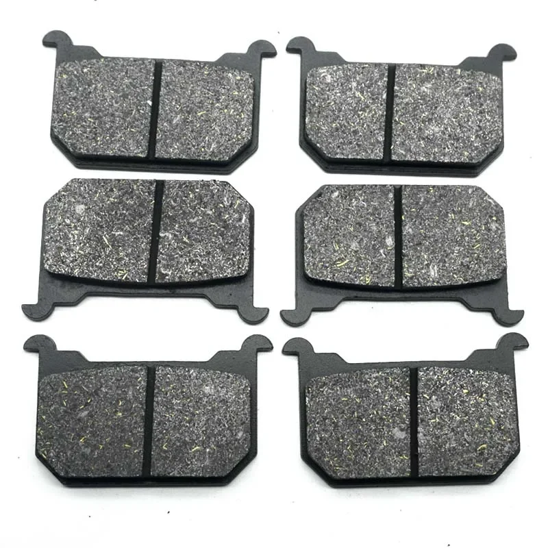 Motorcycle Front Rear Brake Pads kit Set For KAWASAKI KZ1100 B1 B2 B3 GPZ 1100 1981 1982 1983 kz1100 A1 A2 A3 Shaft 1981-1983