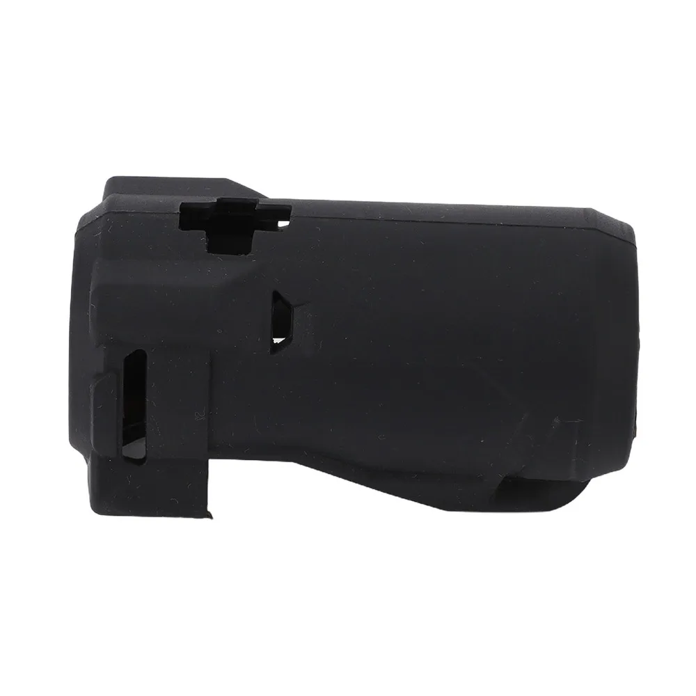 Flexible Rubber Protective Boot Cover Form-Fitting Design Secure Fit Rubber Impact Driver Cover Tool Guard Function Black Color