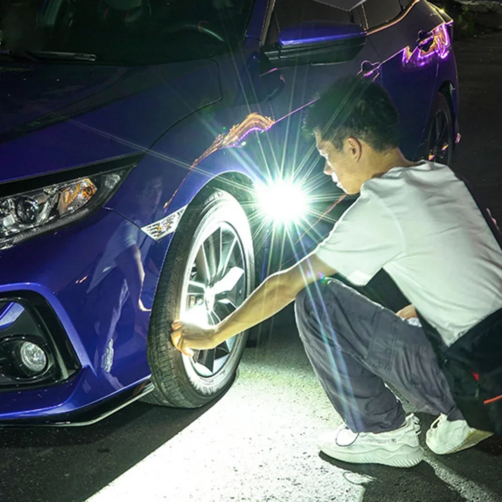 XPE-Mini مصباح يدوي جيب سلسلة مفاتيح ، 1000LM COB LED ، مصباح يدوي جيب ، USB قابل للشحن ، IPX4 مقاوم للماء ، مناسب للتخييم في الهواء الطلق ، المشي لمسافات طويلة #2