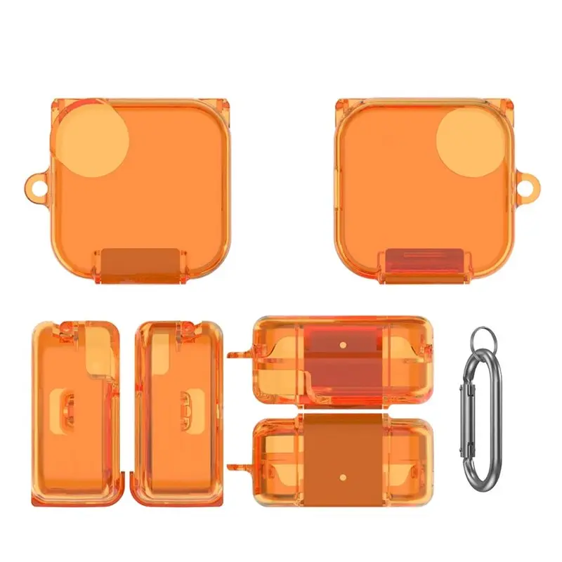 AED7-Transparent Earphone Protective Case For CMF Buds Pro 2/Buds 2 Plus Anti-Scratch Wireless Buletooth Headphone Cover