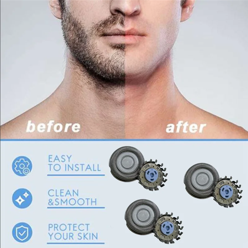 A66K-SH71 Ersatzköpfe für Rasierer der Neroclo Series 8000 S8050 S8850 S5532 S7731 S7786 Rasiererköpfe