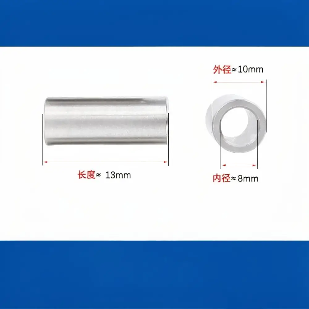 Cylindrical Sleeve Spacer For Kaelide 304 Stainless Steel Bushing Industrial Automation Linear Motion Bearing Component