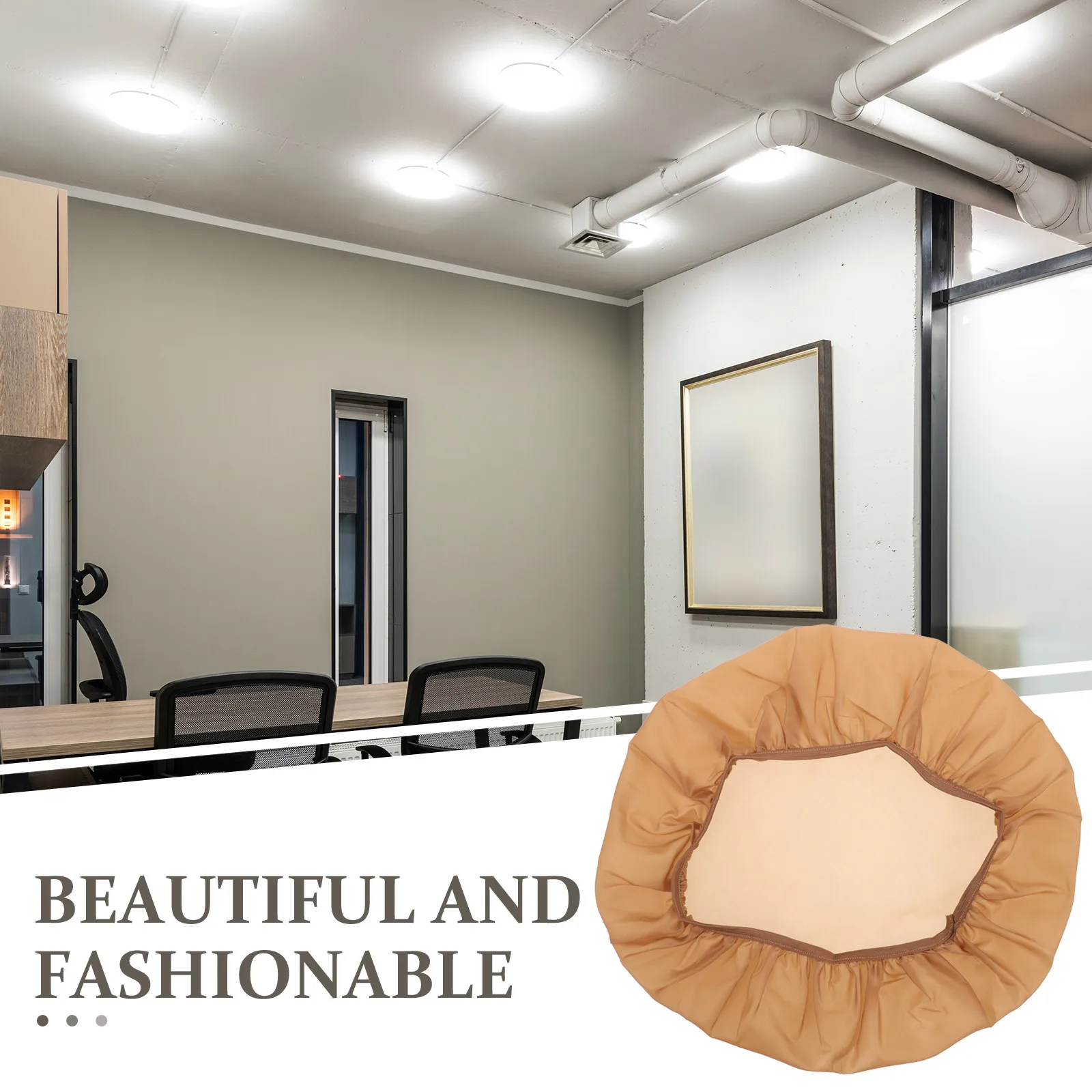 Adjustable Elastic Replaceable Ceiling Lampshade Anti- Diffuser Simple Chandelier Cover Decorative Lamp Shade For