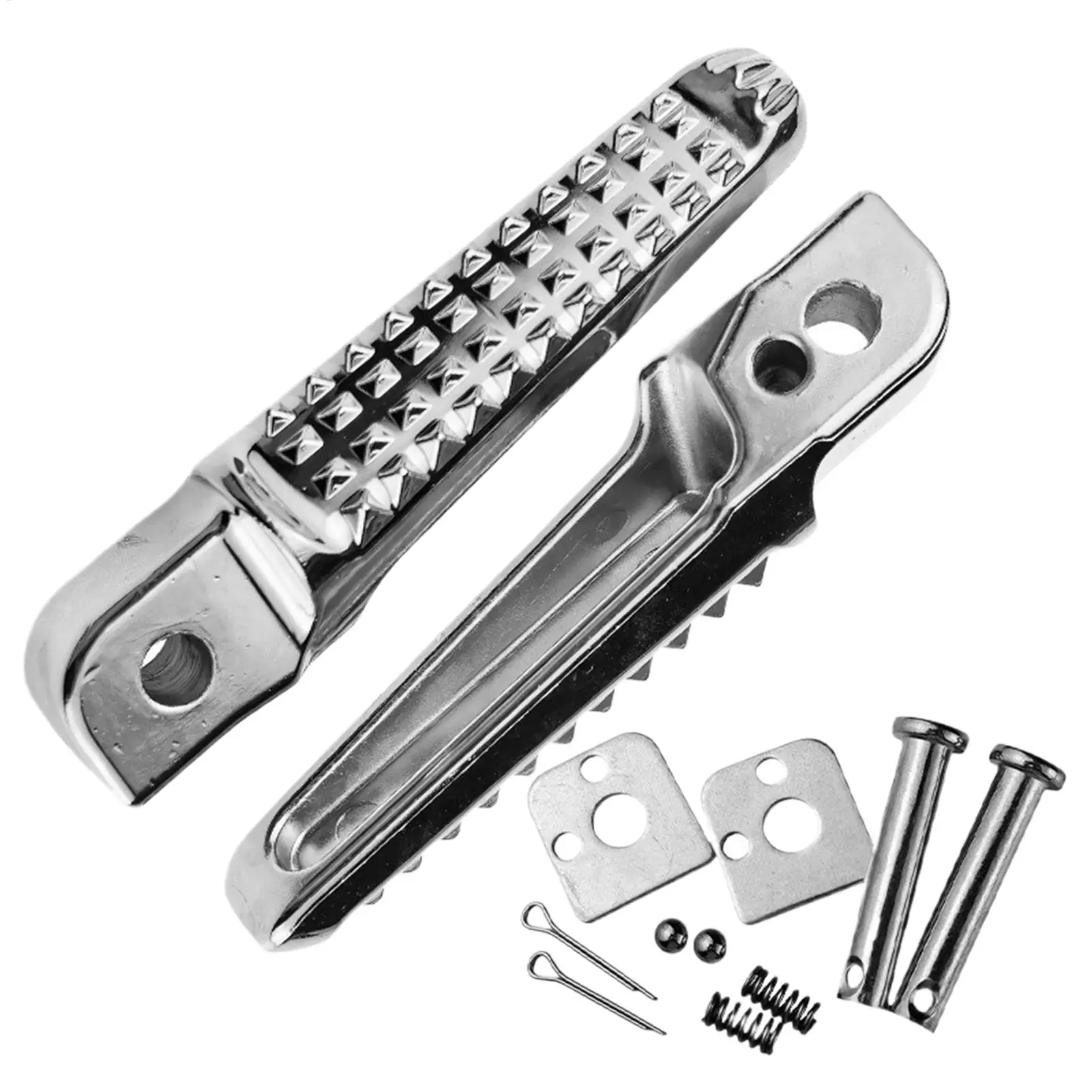 Motorcycle Pegs Rustproof Aluminum Alloy Anti-Slip Universal Motorcycle Passenger Pegs For Outdoor Adventures Daily Commuting