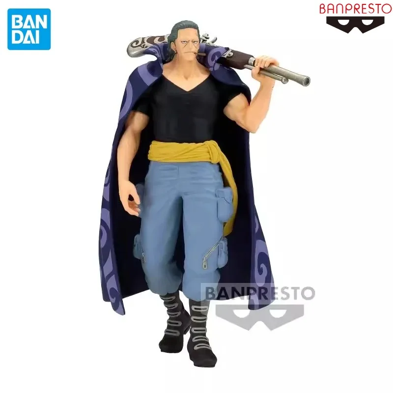 Banpresto-figura de Anime Original de BANDAI One Piece, Shukko Benn Beckman, modelo de PVC genuino de 17cm, juguete coleccionable, regalo