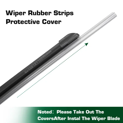 Imagen 2 del producto Para Honda Civic 8 Sedan 2005-2011 2006 2007 2008 2009 2010 LHD y RHD limpiaparabrisas delanteros parabrisas ventana cepillo 26 ""+ 23""