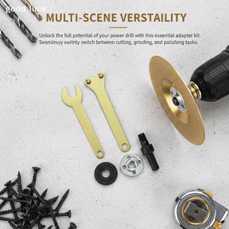 6/10mm Electric Drill Conversion Angle Grinder Connecting Rod For Cutting Disc Polishing Wheel Installation Adapter Accessories