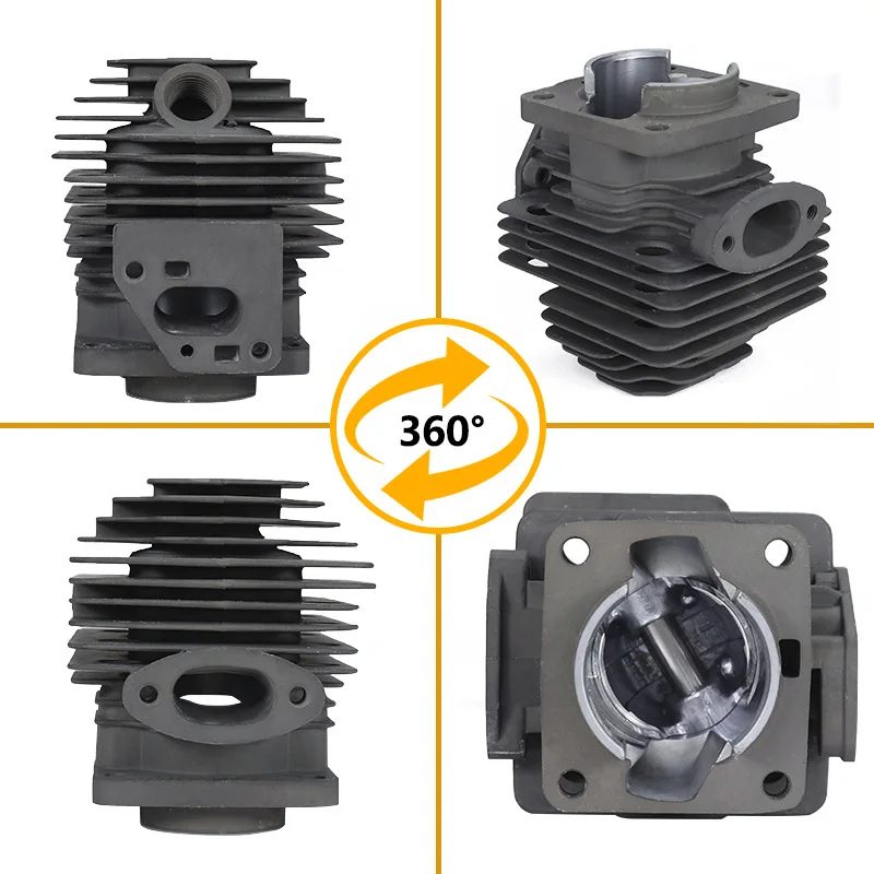 اسطوانة مكبس حلقة طوقا عدة ديا 36 مللي متر لميتسوبيشي TL33 1E36F-2GN Mcculloch B33B 33CC محرك فرشاة القاطع. العشب الانتهازي #5