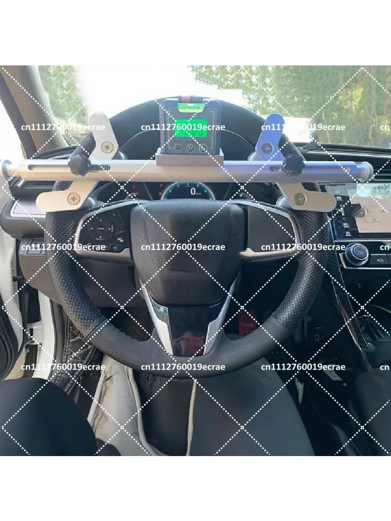 Car Wheel Alignment Tool Electronic Level Steering Wheel Centering Device for Straightening