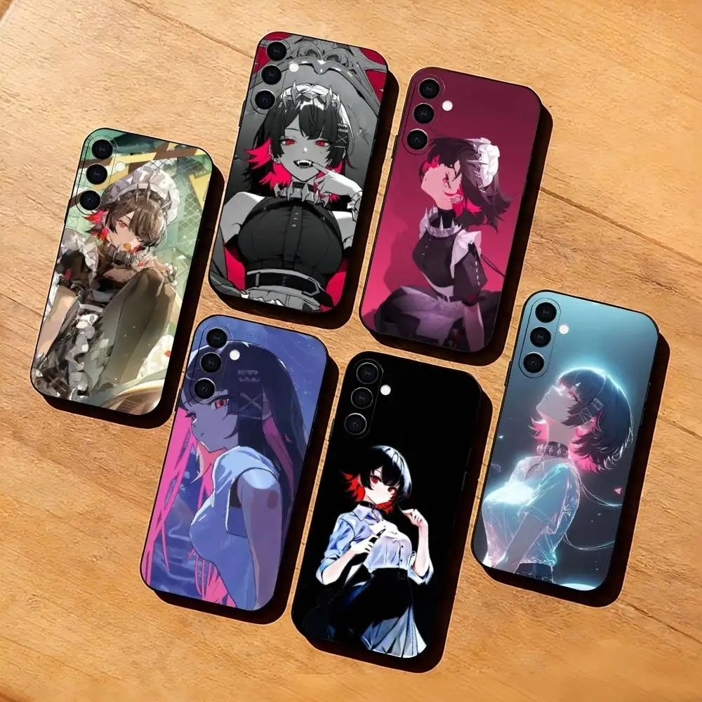 Z-Zenless Zone Zero Ellen Joe  Phone Case For Samsung Galaxy A73,A72,A71,A70,A53,A52,A51,Others Soft Black Cover