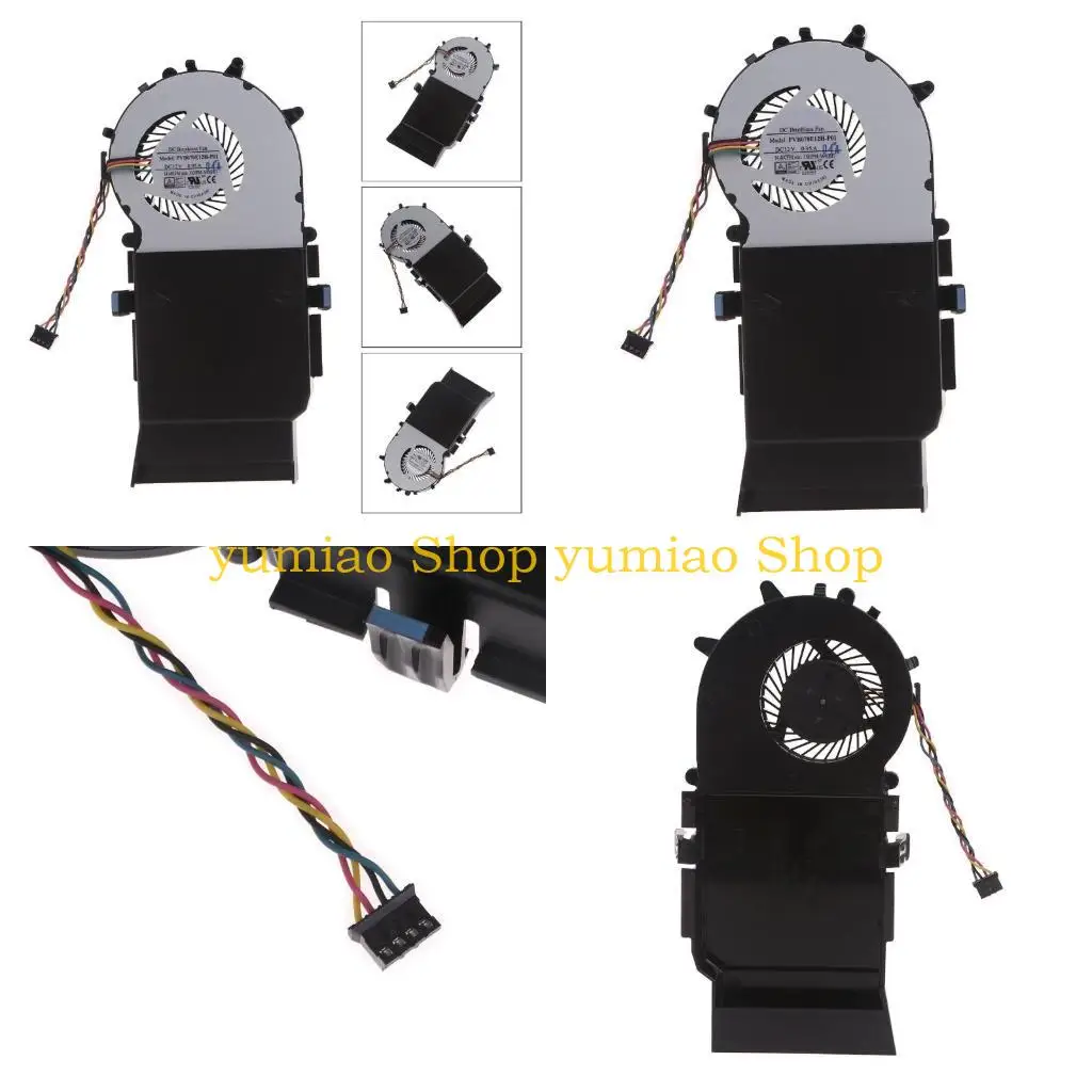 587B Original CPU Cooling Fan for DELL Optiplex 7050 7060 7070 MFF CPU FAN 03XHPM BAZB0715R2U DC12V 1A Laptop Cooler