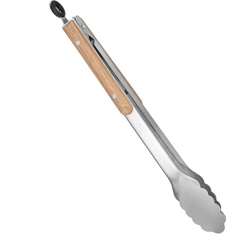 T21C Leeseph Stainless Steel Food Tongs Cooking Grilling Tongs For Cooking, Grilling And BBQ