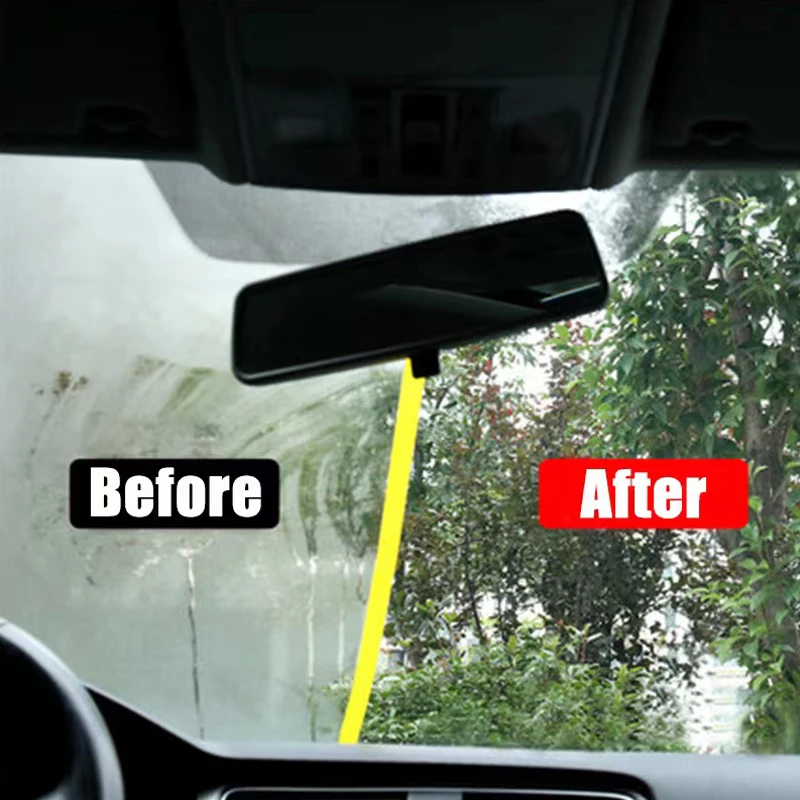 Car Glass Anti Fog Agent Windshield Waterproofing Rainproof Spray Paint Car inside Glass Coating 50ml Cars Detailing HGKJ S5