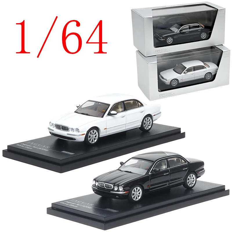 

AR Box Diecast 1/64 Scale Jaguar Alloy Model Cars Jaguar XJ350 Play Vehicles Toys for Boys Gift Original Box